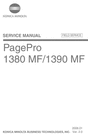 Thumbnail Konica Minolta PAGEPRO 1380MF/1390MF Field Service Manual Thumbnail Konica Minolta PAGEPRO 1380MF/1390MF Field Service Manual